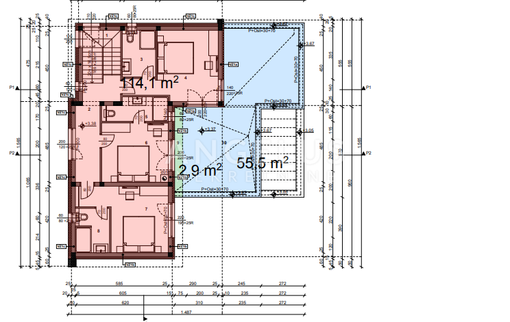 Hiša Marčana, 186,90m2