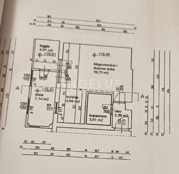 Stanovanje Donji grad, Donji Grad, 42m2