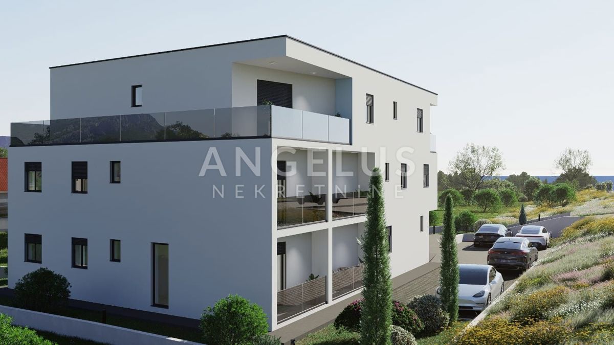 Kaštel Novi - dvosobno stanovanje, novogradnja NAPRODAJ