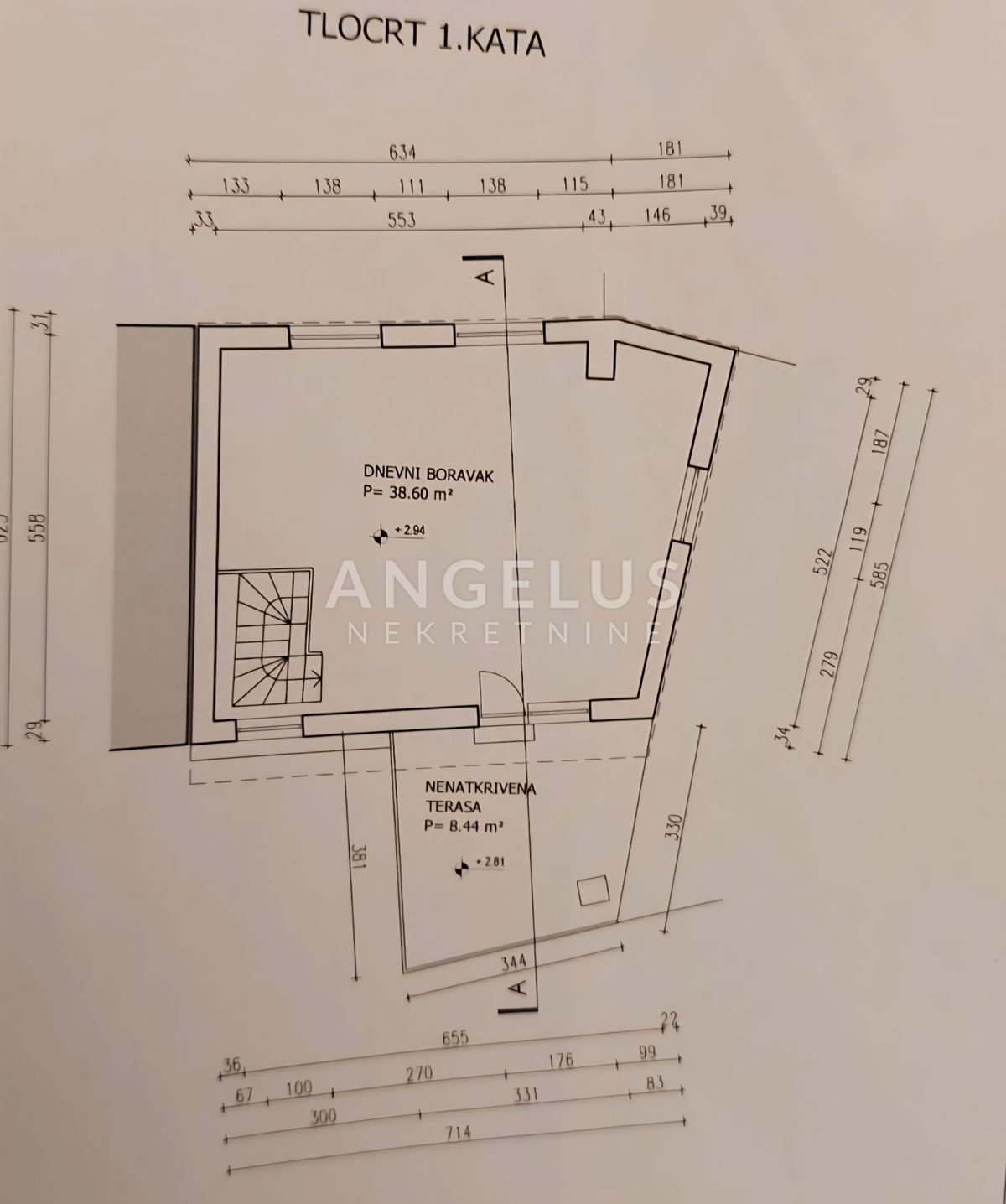 Slatine - hiša in stanovanje NAPRODAJ